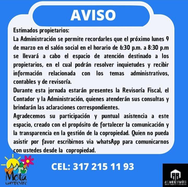 Comunicado 6 de marzo de 2026