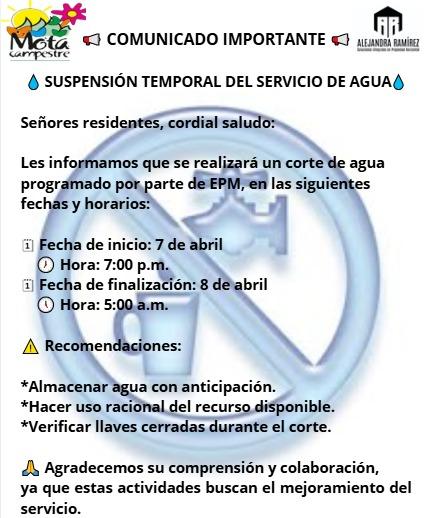 Comunicado 6 de abril de 2026