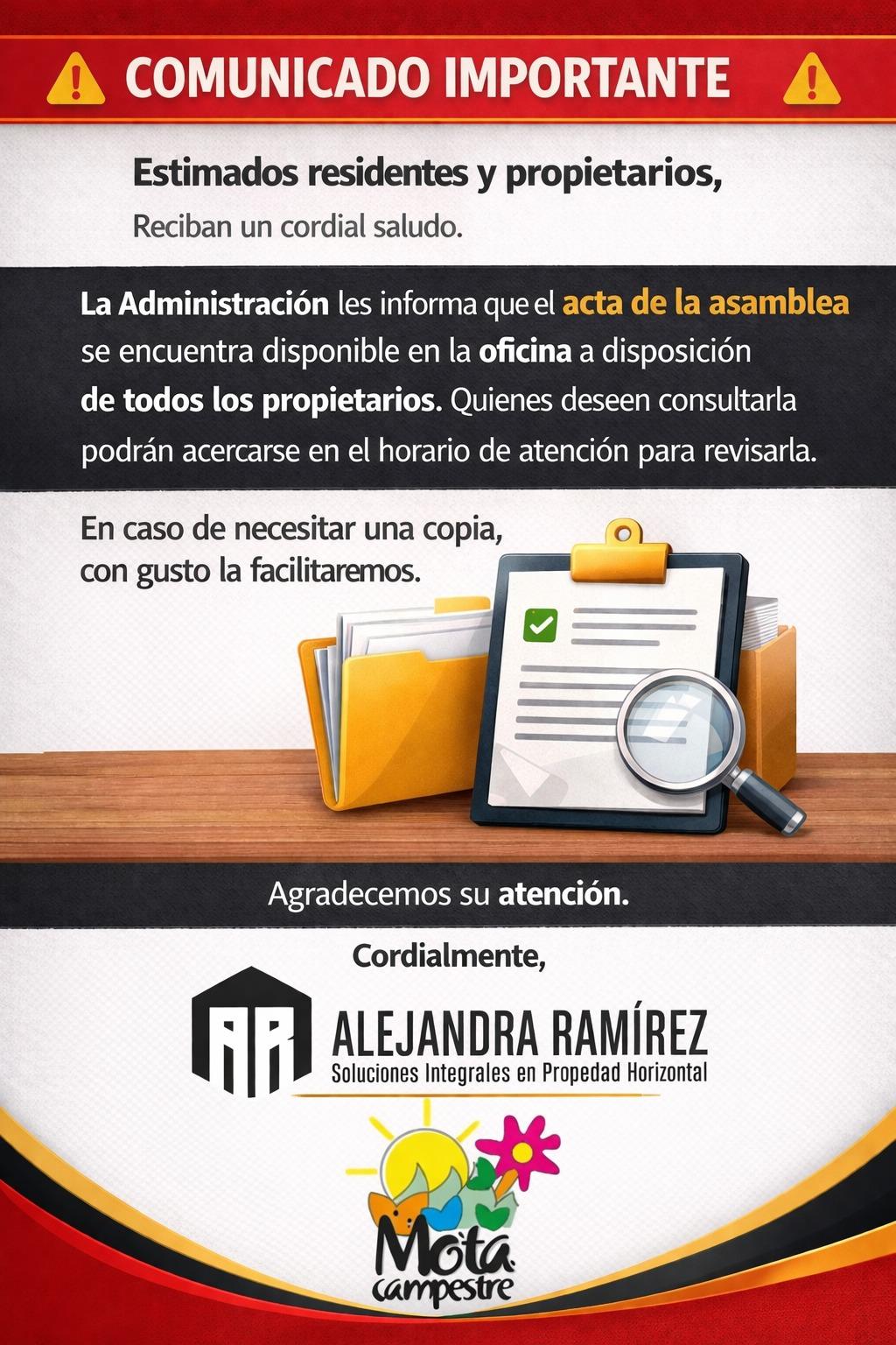 Comunicado 10 de abril de 2026